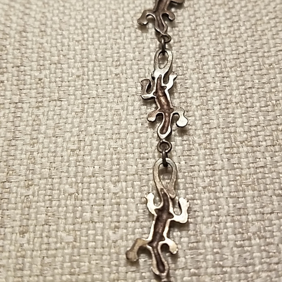 Very cute Vintage Iguana bracelet - Picture 3 of 3